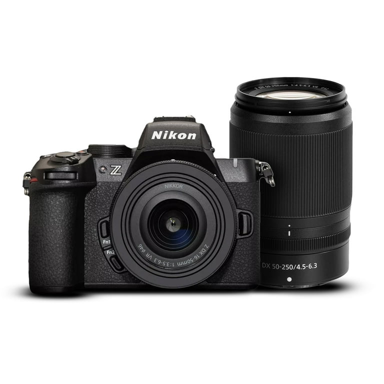 Nikon Z50 II Mirrorless Camera w/ 16-50mm & 50-250mm VR Lenses