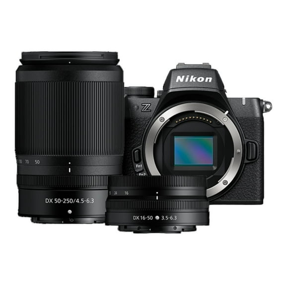 Nikon Z50 II Mirrorless Camera with 16-50mm 50-250mm Lenses