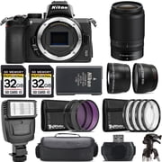 Nikon Z50 Mirrorless Camera +50-250mm f/4.5-6.3 VR Lens +Flash- Kit International Version