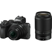 Nikon Z50 Mirrorless Camera with 16-50mm and 50-250mm Lenses - 1632 International Model