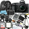 thumbnail image 1 of Nikon Z50 Mirrorless Camera with NIKKOR Z DX 16-50mm VR Zoom Lens, SanDisk 128GB Memory Card, Backpack, Flash, Tripod and ZeeTech Accessory Bundle (International Version), 1 of 10