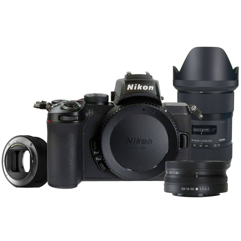 Nikon Z50 Mirrorless Digital Camera NIKKOR Z DX 16-50mm Lens