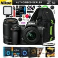 thumbnail image 1 of Nikon Z50II Mirrorless Camera 4K DX Body with 2 Lens Kit 16-50mm + 50-250mm VR 1788 Bundle with Deco Gear Backpack +LED + 2 64GB Memory Cards + Software & Accessories | Official Nikon USA Partner, 1 of 9