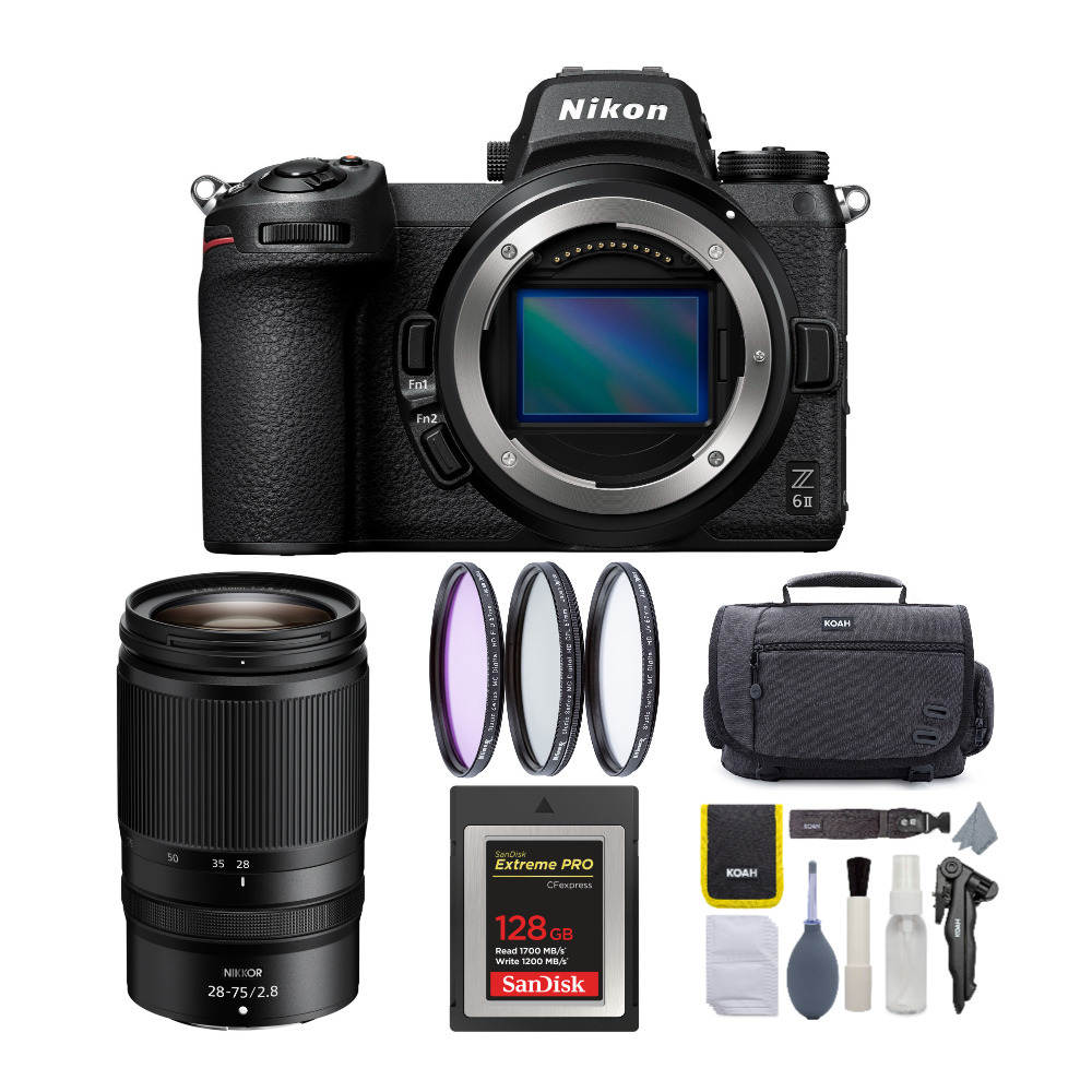 Nikon Z6 II Mirrorless Camera and 28-75mm f/2.8 Lens Bundle - image 1 of 15
