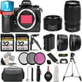 thumbnail image 1 of Nikon Z6 II Mirrorless Camera with 50-250mm f/4.5-6.3 VR Lens + 28mm f/2.8 Lens + Handbag + 3 PC Filter Set + 64GB (International Version), 1 of 6