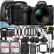 Nikon Z6 II Mirrorless Camera with NIKKOR Z 24-70mm f/4 S Lens + 2 Pack 32GB Memory Card + Case + Tripod + ZeeTech Accessory Bundle International Version