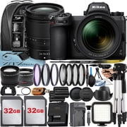 Nikon Z6 II Mirrorless Camera with NIKKOR Z 24-70mm f/4 S Lens + 2 Pack 32GB Memory Card + Case + Tripod + ZeeTech Accessory Bundle (International Version)