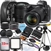 Nikon Z6 II Mirrorless Camera with NIKKOR Z 24-70mm f/4 S Lens, 32GB Memory Card, Backpack, Flash, Tripod and ZeeTech Accessory Bundle International Version