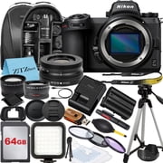Nikon Z6 II Mirrorless Camera with NIKKOR Z DX 16-50mm VR Zoom Lens, 64GB Memory Card, Backpack, Flash, Tripod and ZeeTech Accessory Bundle International Version