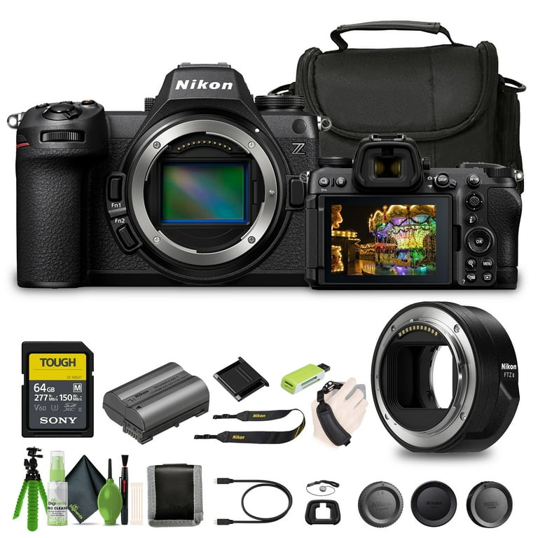 Nikon Z6 III Mirrorless Camera 24.5MP Full Frame 4K Video Bundle