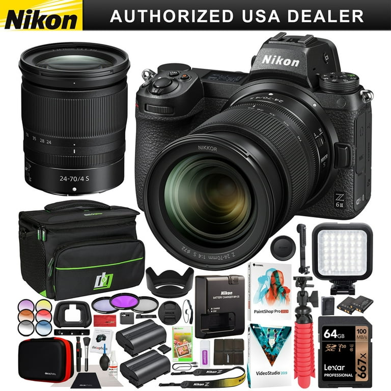 デジタルカメラ Nikon Z6II Amazon.co.jp: Nikon Z6 Unit, Mirrorless Interchangeable Lens