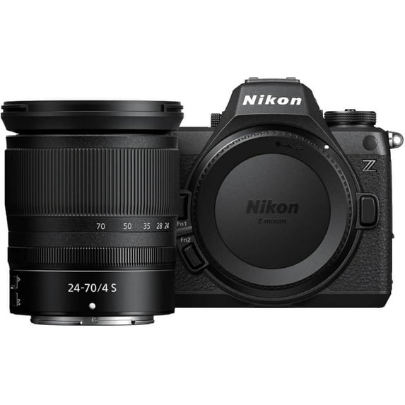 Nikon Z6III FX-format Mirrorless Camera Body w/NIKKOR Z 24-70mm f/4 S( International Model)