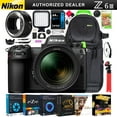 thumbnail image 1 of Nikon Z6III Full Frame Mirrorless FX 6K Camera Body w/ NIKKOR 24-70mm F4 S Lens 1892 Bundle + FTZ II Mount Adapter + Deco Gear Backpack + LED + Software & Accessories | Official Nikon USA Partner, 1 of 9