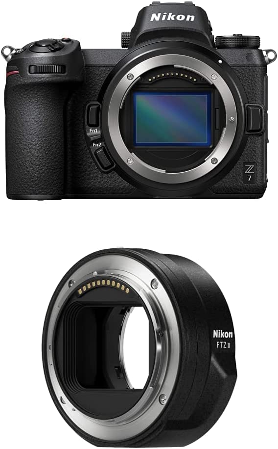 Nikon Z7 Full-Frame Mirrorless Camera Body, with Nikon Mount Adapter FTZ II - image 1 of 1