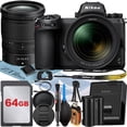 thumbnail image 1 of Nikon Z7 Mirrorless Camera with NIKKOR Z 24-70mm f/4 S Lens + 64GB Memory Card + ZeeTech Accessory Bundle (International Version), 1 of 9