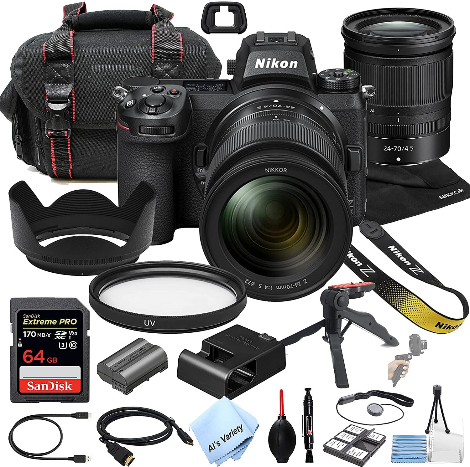 Nikon Z7II Mirrorless Camera Bundle with 24-70mm Kuwait Ubuy