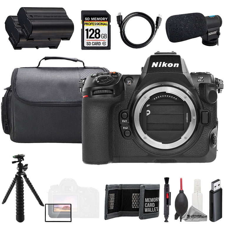 Nikon Z8 (Body) + Mic + 128GB + Extra Battery+ Tripod- Accessory 