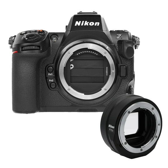 Nikon Z8 Mirrorless Digital Camera (Body) w/  FTZ II Mount Adapter (International Version)