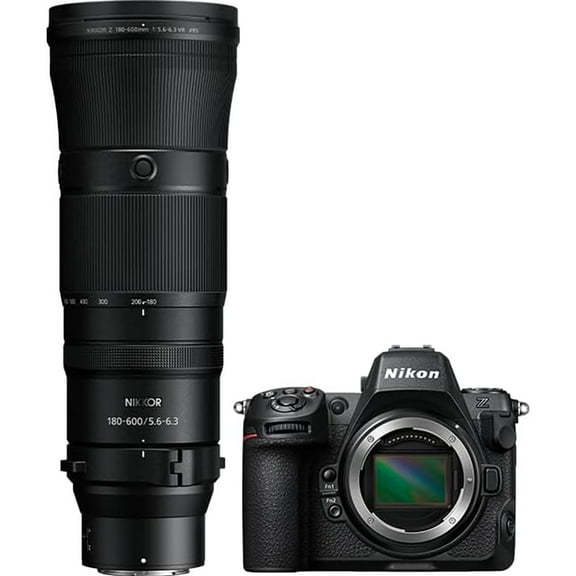Nikon Z8 Full Frame FX Hybrid Mirrorless Camera 180-600mm Lens Kit