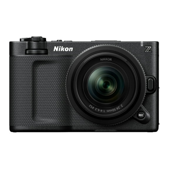 Nikon ZR 6K Full-Frame Z-Mount Cinema Camera Built-In 3D LUTs Mics Digital Accessory Shoe with 24-50mm f/4-6.3 Zoom Lens Kit