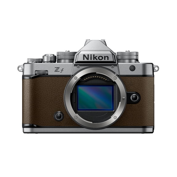 Nikon Zf 24.5MP Full Frame Mirrorless Camera with 273-Point Hybrid AF and 5-Axis Stabilization (Silver & Sepia Brown)