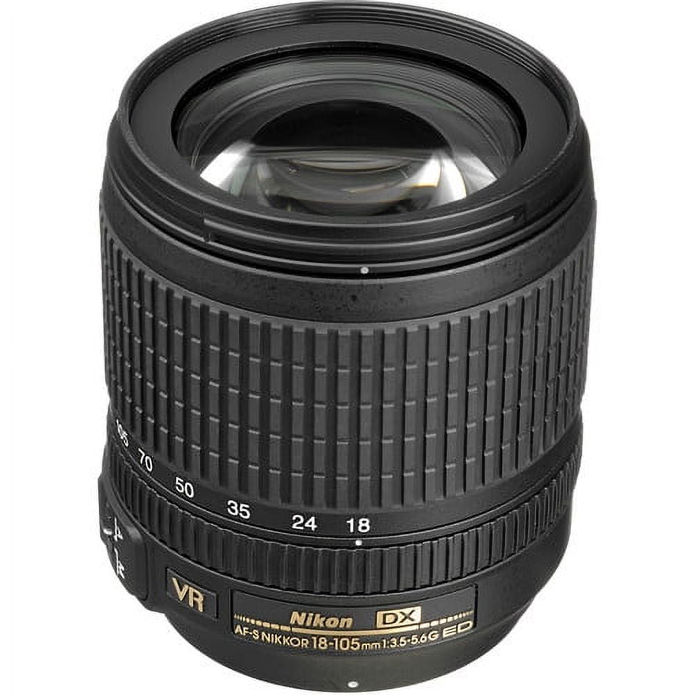 Nikon DSLR Lens, AF-S DX 18-105mm f/3.5-5.6G ED VR, Ø Nikon DSLR Lens, AF-S DX 18-105mm f/3.5-5.6G ED VR, Ø