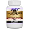thumbnail image 1 of S-Acetyl Glutathione supplement with Resveratrol, Hyaluronic Acid & Collagen, 120 Liposomal Softgels., 1 of 10