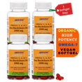 thumbnail image 1 of Nikoni Organic Sea Buckthorn Oil Omega-7 Antioxidant Support Vegan Softgels 240 Count, 1 of 10