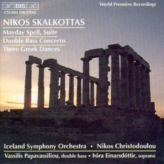 Nikos Christodoulou - Mayday Spell / Double Bass Cto / 3 Dances - Music & Performance - CD