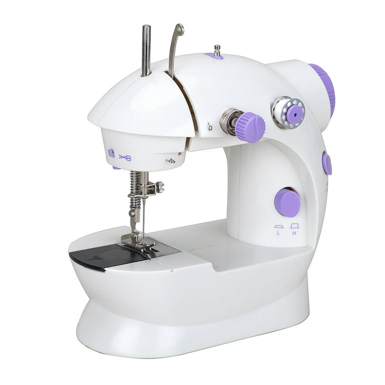 Nikou Mini Sewing Machine,Cosdio Portable Electric Crafting Mending Machine  Adjustable Double 