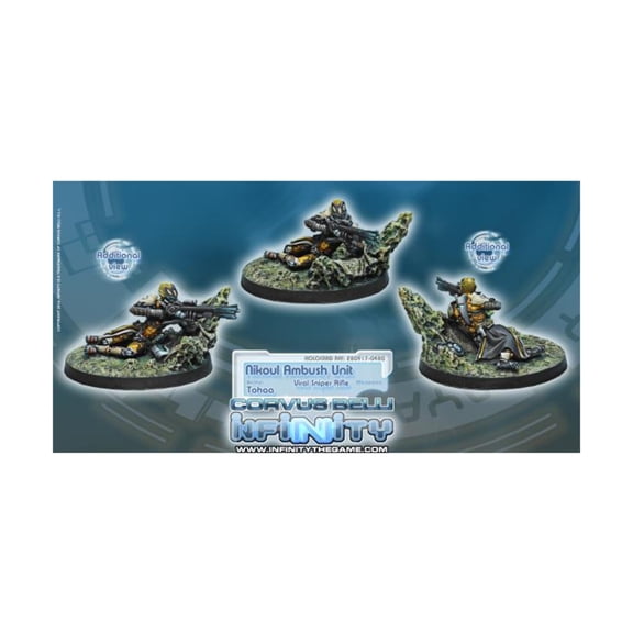 Corvus Belli Nikoul Ambush Unit New