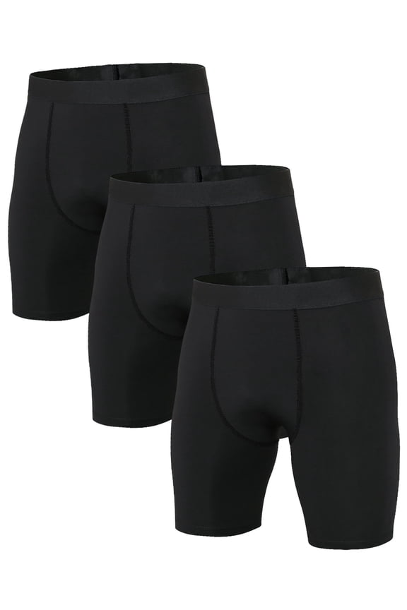 Compression Shorts Men 3 Pack, Compression Underwear for Men Athletic Shorts, Running Workout Fitness Shorts