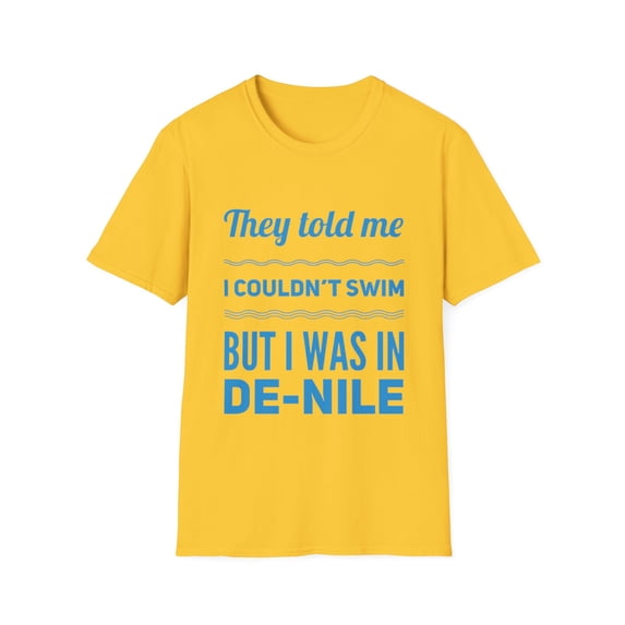 Nile Swimmer Graphic Novelty Egyptian Humor Tees and More