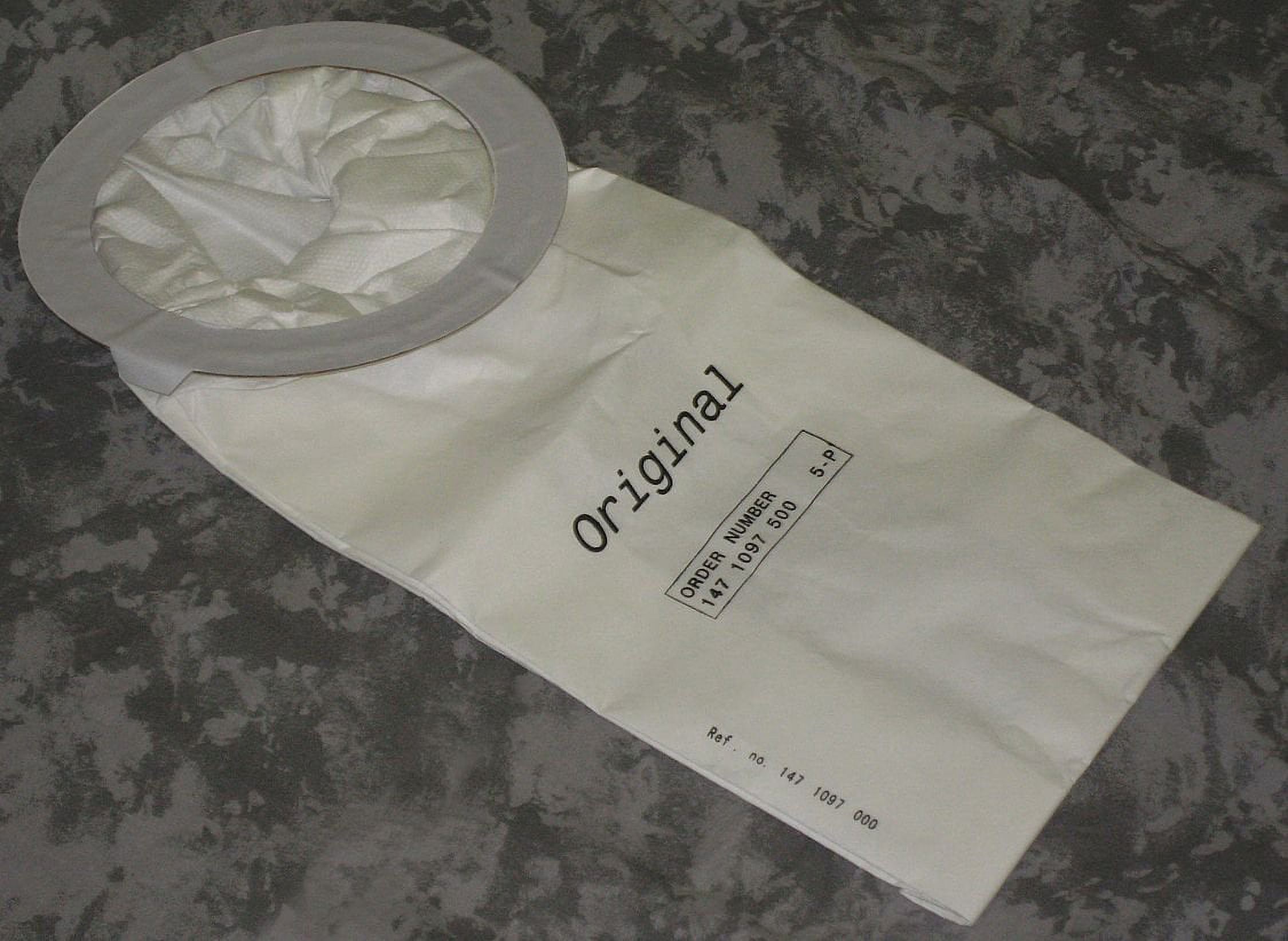 Nilfisk 1471097500 Replacement Dust Bags for Backpack HEPA Vacuum, 5