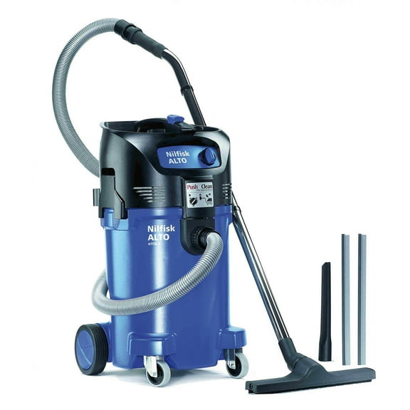 Nilfisk Contractor, Shop Vacuum, 8 gal, Standard, 135 cfm, 1 1/2 hp 302004229