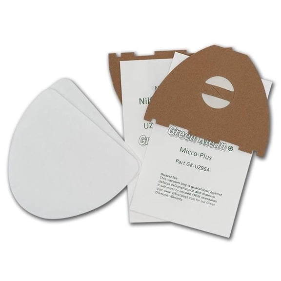 Nilfisk Advance UZ964 Hip Vac Replacement Vacuum Bags - 10 per Case - Case of 20
