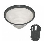 Nilfisk Dome Filter,Cloth,Reusable 1408658500