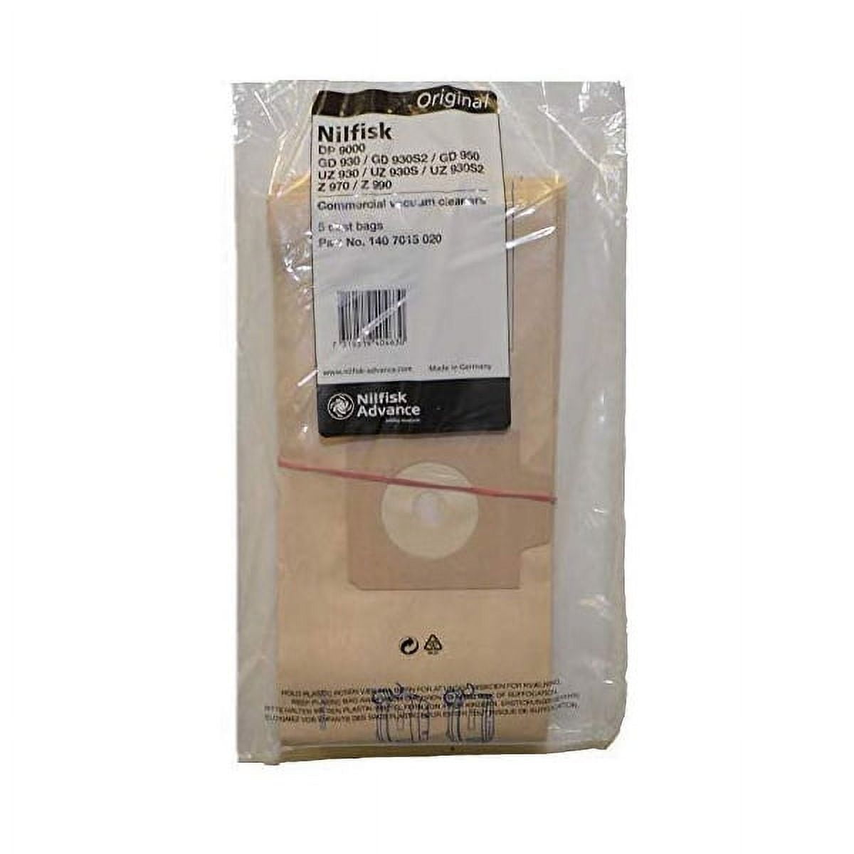 Nilfisk Gd930, Dp9000, UZ930, 935, Kent, Euro Clean, Vacuum Filter
