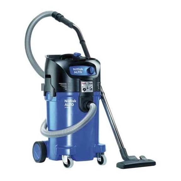 Nilfisk Contractor, Shop Vacuum, 12 gal, Standard, 135 cfm, 1 1/2 hp 302004233