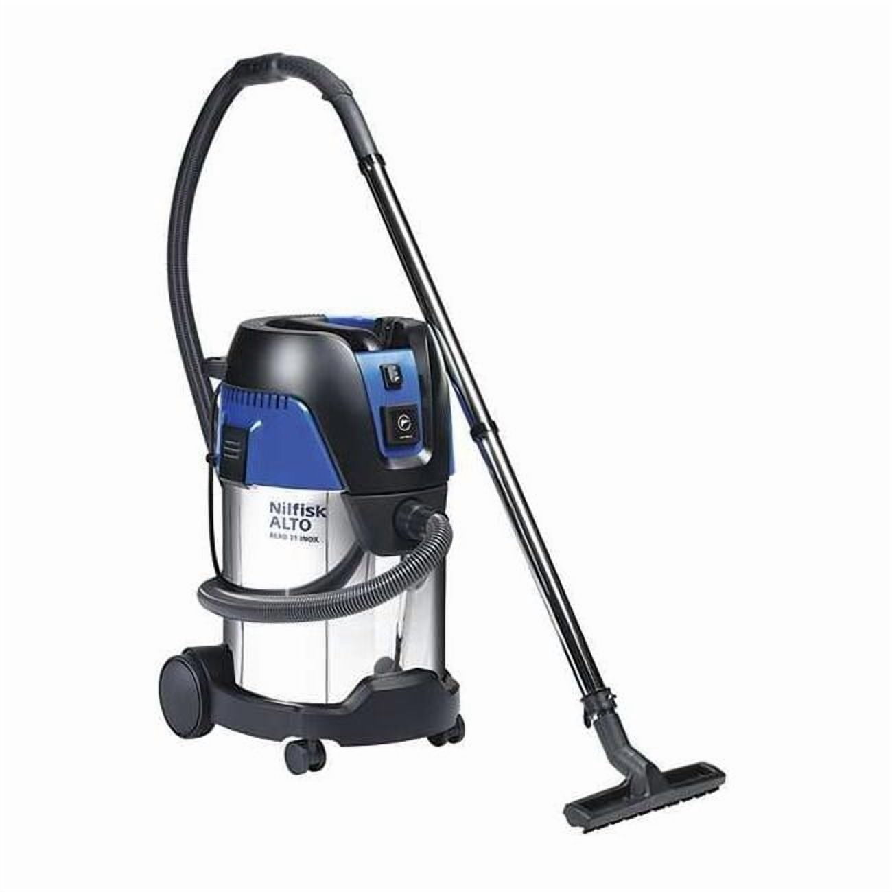 Nilfisk Industrial, Shop Vacuum, 8 gal, HEPA, 3600 l/min, 1 1/2 hp 107419098