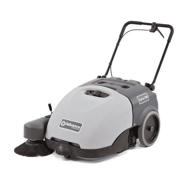 Nilfisk Terra 28B Walk-Behind Sweeper One 86 Ah Maintenance-free (Gel) Battery and Onboard Charger