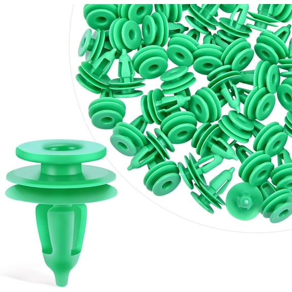 Nilight 100Pcs 7.5mm Door Trim Panel Clips for Chrysler 1995-2004 Jeep 1993-2005 Dodge 1995-2004 Replaces OEM Part Number:650320