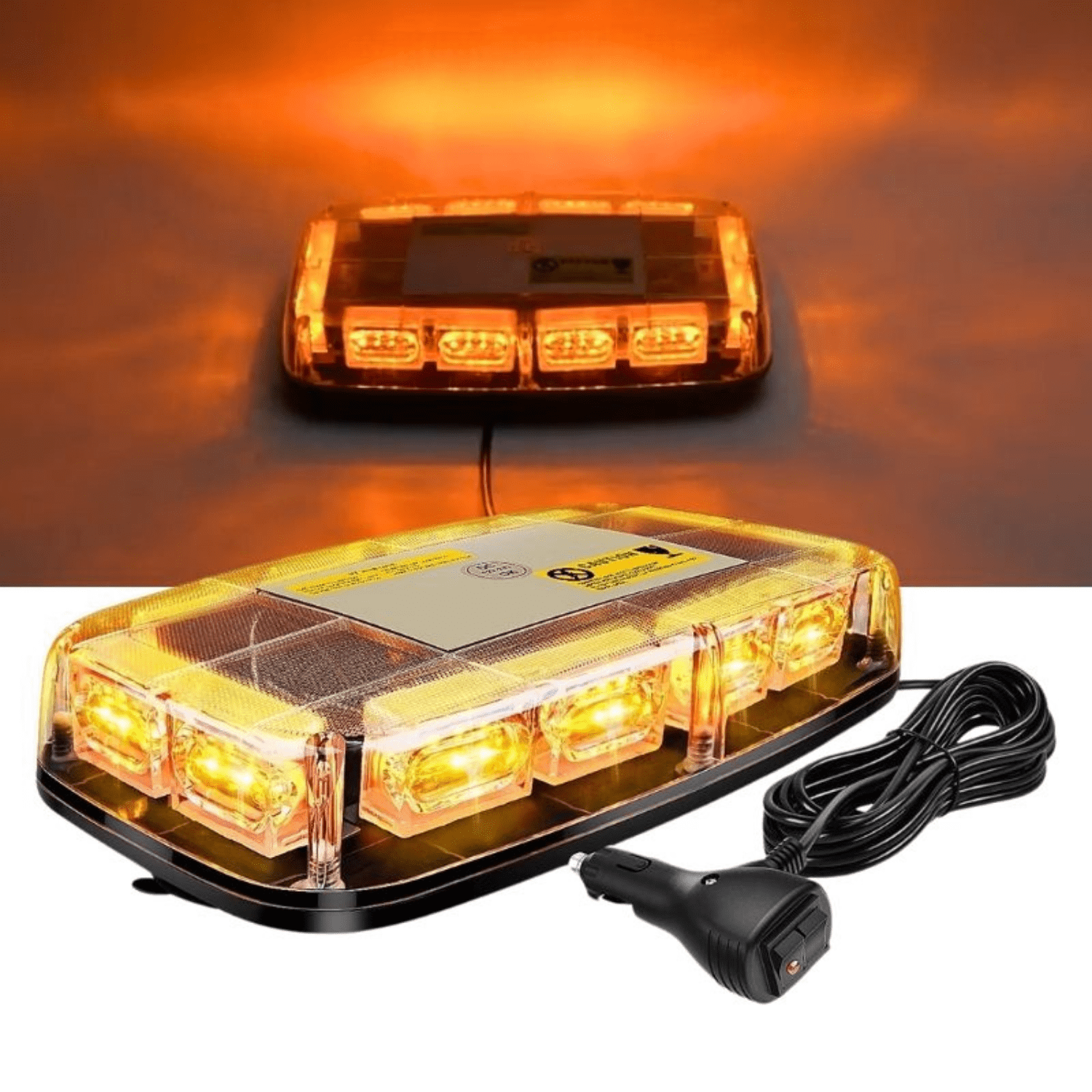 Nilight 48 LED Magnetic Offroad Lighting for Hazard Visibility on 12V Vehicles