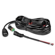 Nilight 16AWG Wiring Harness Kit for 12V LED Light Bar, Power Relay, Mouse Style Switch, 12 ft