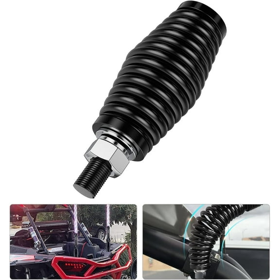 Nilight 1pc Heavy Duty Barrel Spring Mounting Base for Whip Light Compatible with ATV UTV RZR SXS Can Am Truck Jeep Off Road, 2 Years Warranty