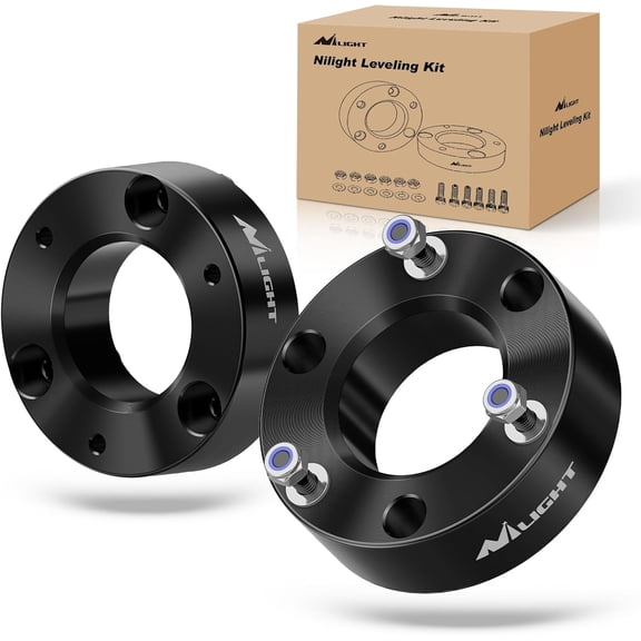 Nilight 2.5" Front Leveling Lift Kit for Chevy Silverado 1500/GMC Sierra 1500 2007 2008 2009 2010 2011 2012 2013 2014 2015 2016 2017 2018 2019 2020 2021 2022 2023