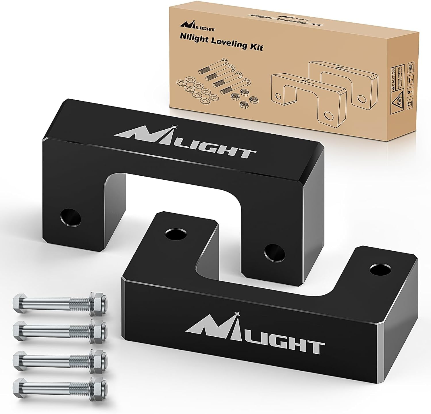 Nilight 2.5" Leveling Kit for Chevy Avalanche Silverado Suburban 1500 Tahoe Sierra Yukon XL1500 2007 2008 2009 2010 2011 2012 2013 2014 2015 2016 2017 2018 2019 2020 2021 2022 2023