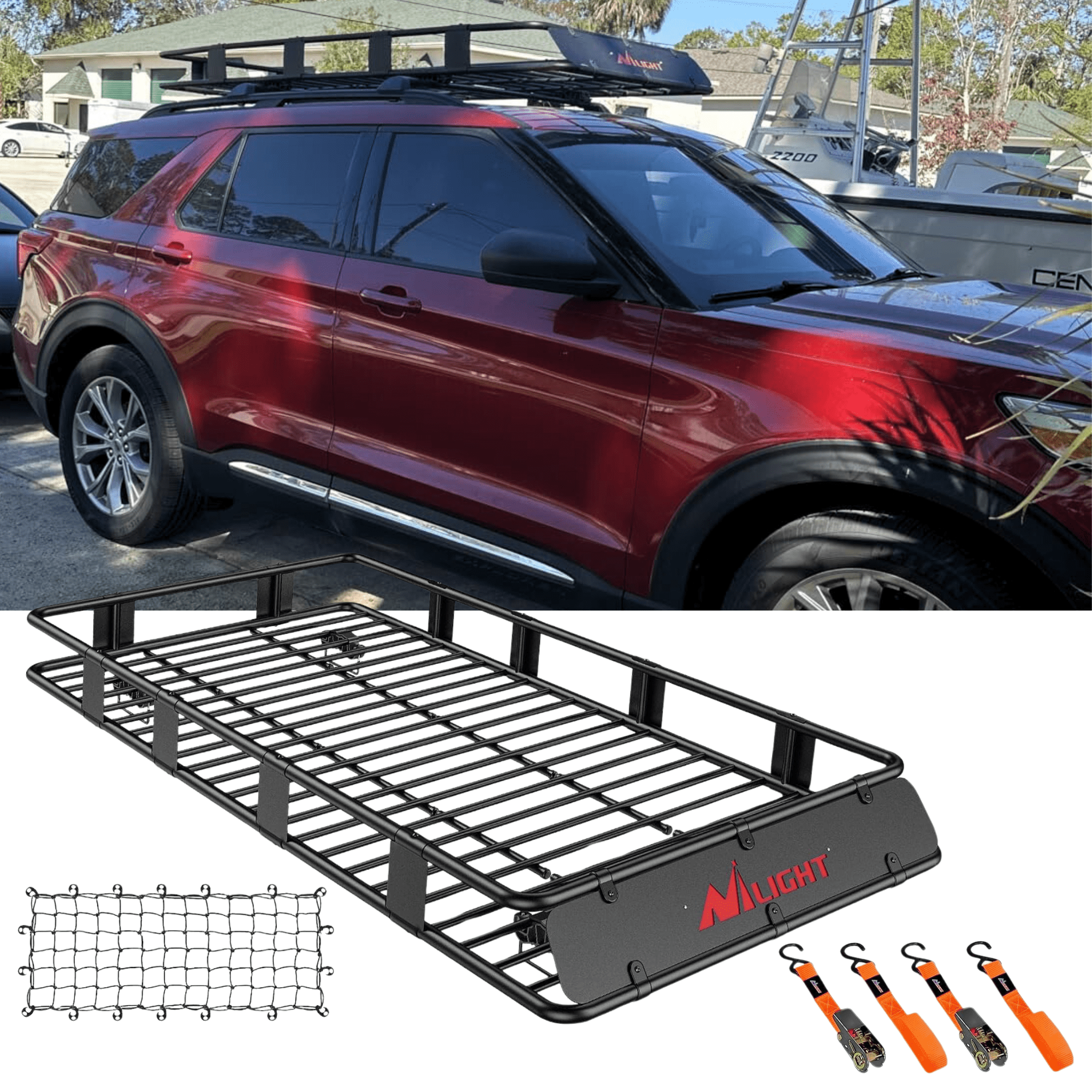 2 Gang Rocker Switch Box Aluminum 12V Switch Panel ON Off Switch PD ...