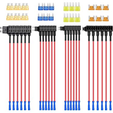 Add-A-Circuit Fuse Tap Kit – ATO ATC ATM Fuse Holder For Car, Truck, Boat