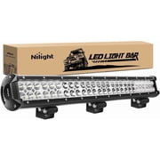 Nilight 25" 162W Led Light Bar Flood Spot Combo Waterproof Driving Lights Off Road Lights for SUV UTE Truck ATV UTV
